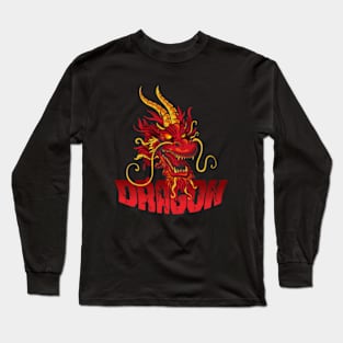 asian dragon Long Sleeve T-Shirt